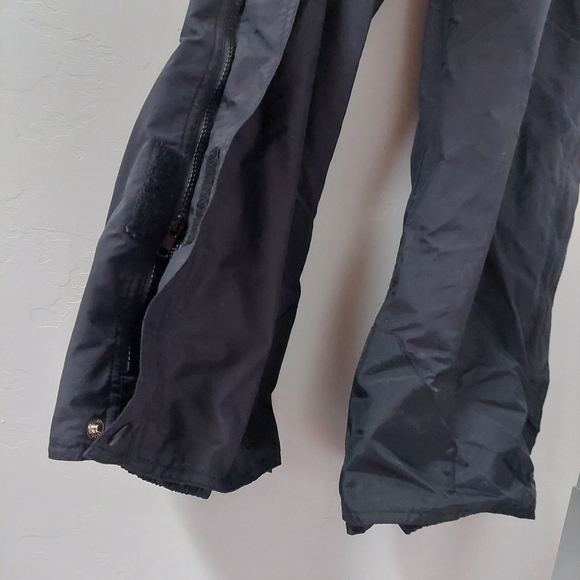 Rawik Outerwear Black Pants Ski Snow Waterproof Women Size M Side Zip Snap Butto - Picture 12 of 14